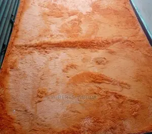 Orange Soft Fluffy Carpet