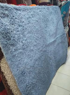 Grey 7*10 Soft Fluffy Carpet - thumbnail 2