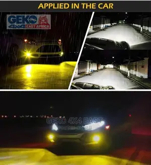 Geko Ea V20 Series Tri Color Fan Cooled Headlight Bulbs