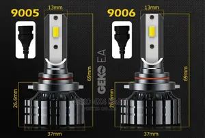 Geko Ea V20 Series Tri Color Fan Cooled Headlight Bulbs