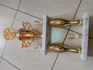 Basketball Championship Trophy With Marble Stand-26"