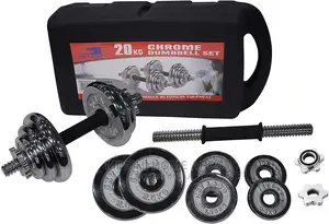 20kg Chrome Dumbbells