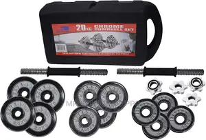 20kg Chrome Dumbbells