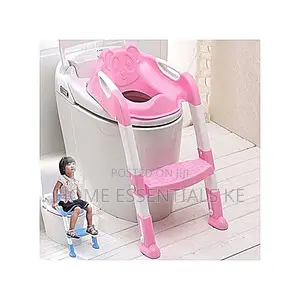 Baby Potty With Ladder - Portable Training Kids Toilet