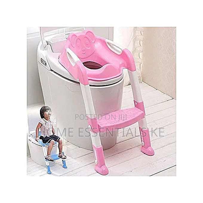 Baby Potty With Ladder - Portable Training Kids Toilet
