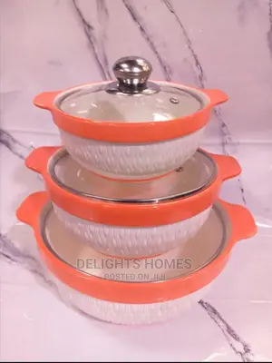 3pcs Set Ceramic Casserole