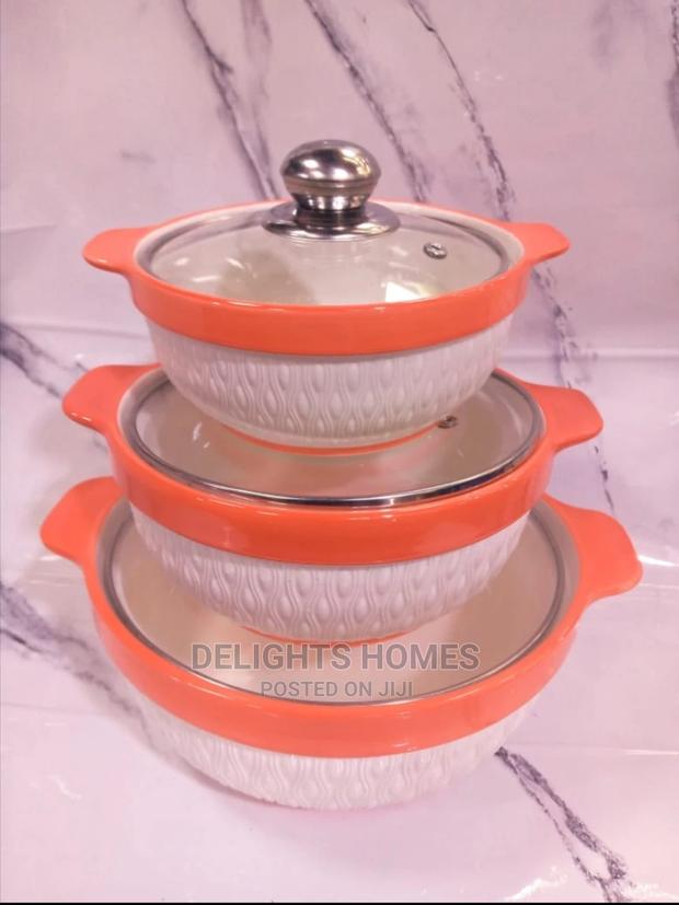 3pcs Set Ceramic Casserole - main view