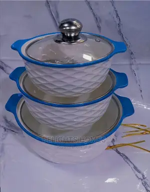 3pcs Set Ceramic Casserole