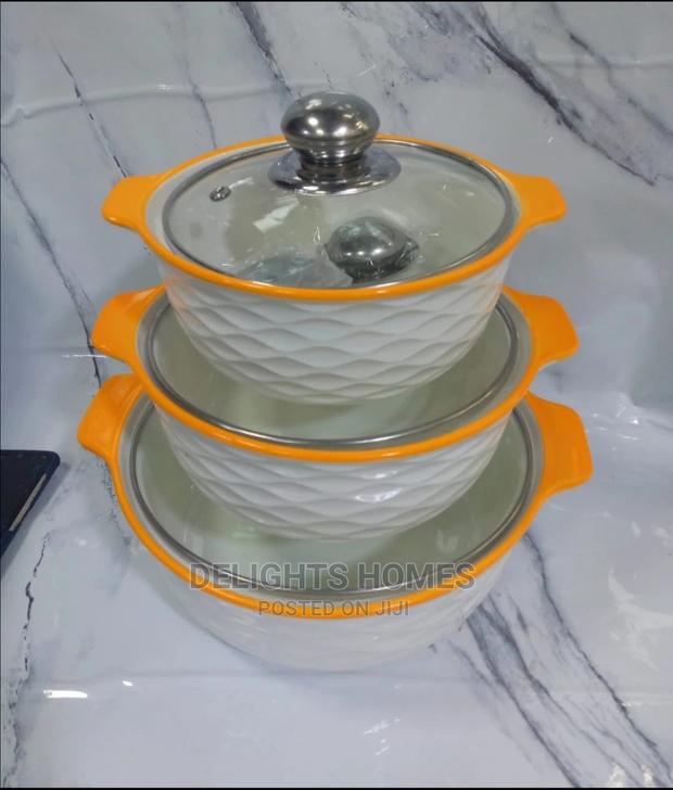 3pcs Set Ceramic Casserole - thumbnail 3