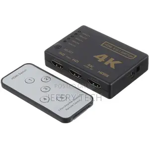 Keendex Kx2266 HDMI Switch 5x1 HDMI Splitter Switcher With R