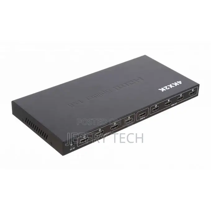 HDMI 4K Splitter 8xhdmi Female Port Audio Video With Charger