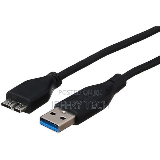 Cable External Hard Disk Male To Usb 3.0 Male 1.2m Black