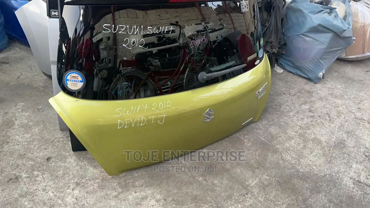 Suzuki Swift Model 2012 Boot (Tail Gate)