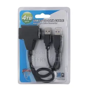 USB 3.0 to External Laptop Hard Drive Adaptere Black - Fast