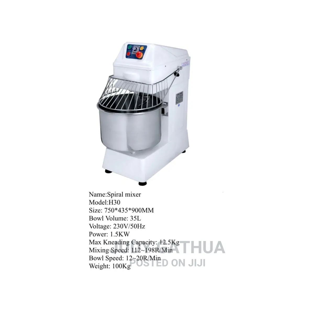 Spiral Mixer