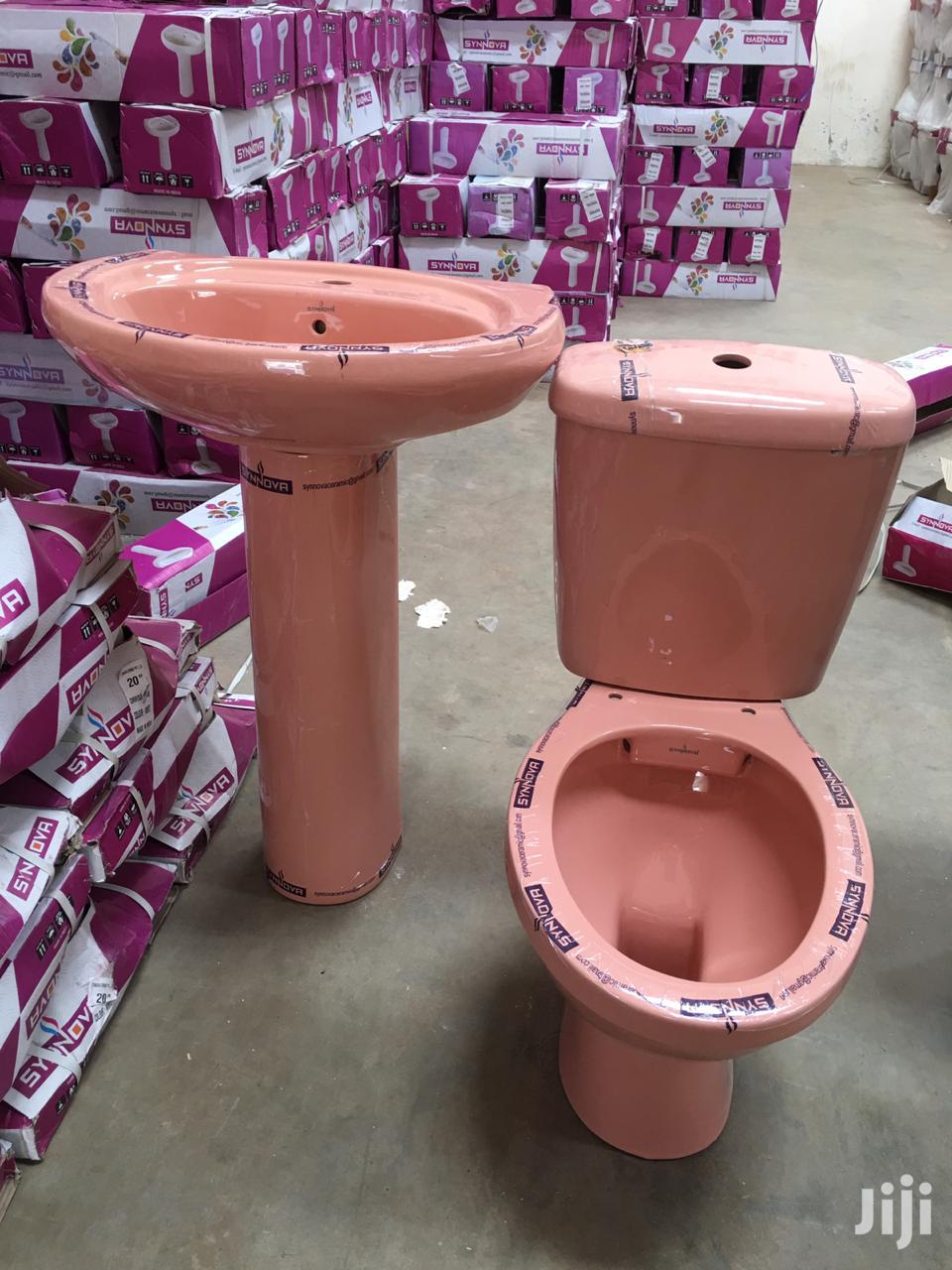 Colored Toilets Blue , Pink