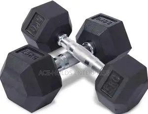 30kgs Hexagon Dumbbell Coated