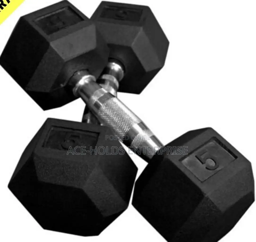 Brand New 10kgs Hexagon Dumbbell.