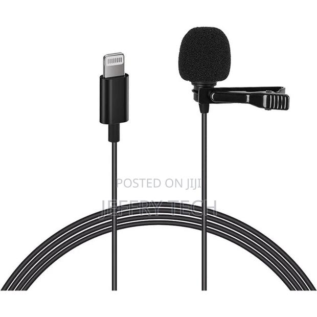 Lightning Interface Clip Lavalier Microphone for I Phone , L