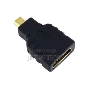 Hdmi Female to Micro Hdmi Male Adapter Connector Hd Tv Dvd -