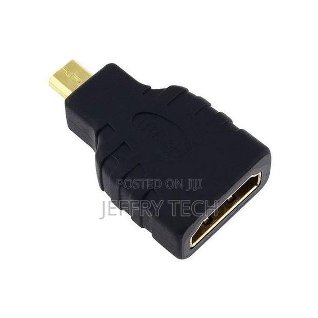 Hdmi Female to Micro Hdmi Male Adapter Connector Hd Tv Dvd -