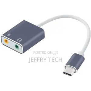 Type C Usb Sound Card for Macbook Pro Air USB C 3.5mm Audio
