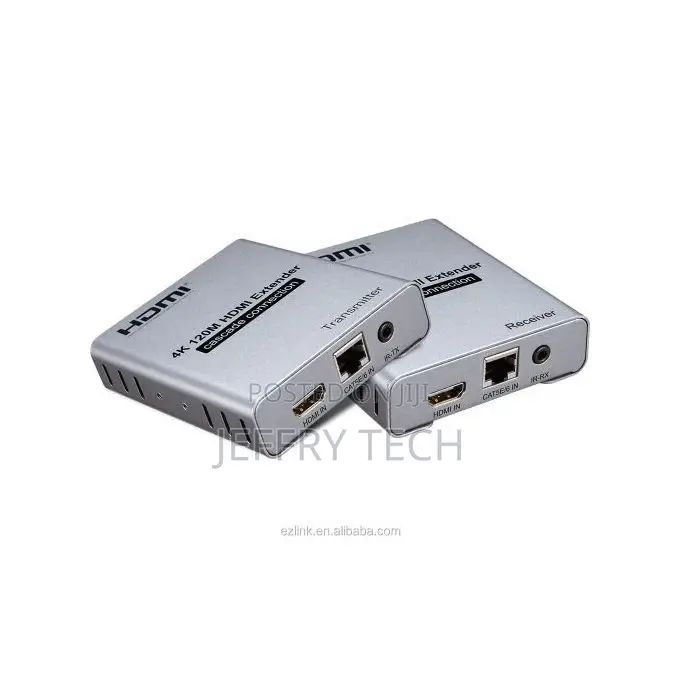 HDMI Extender Cat-5e/6 Cable Rj45 120M 1080P HDMI Extender T