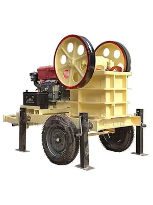 Portable Rock Jaw Crushers for Sale