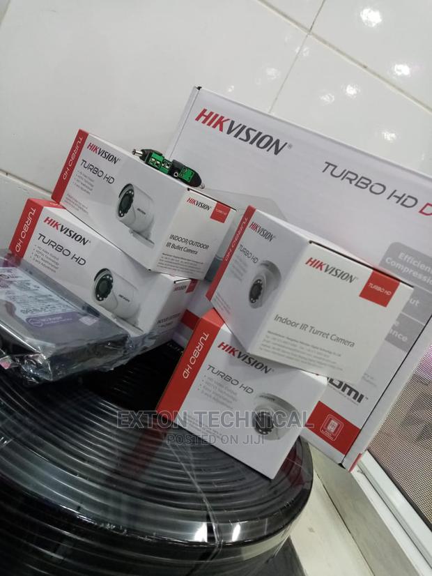 Hikvision Cctv 4channel Complete Kit