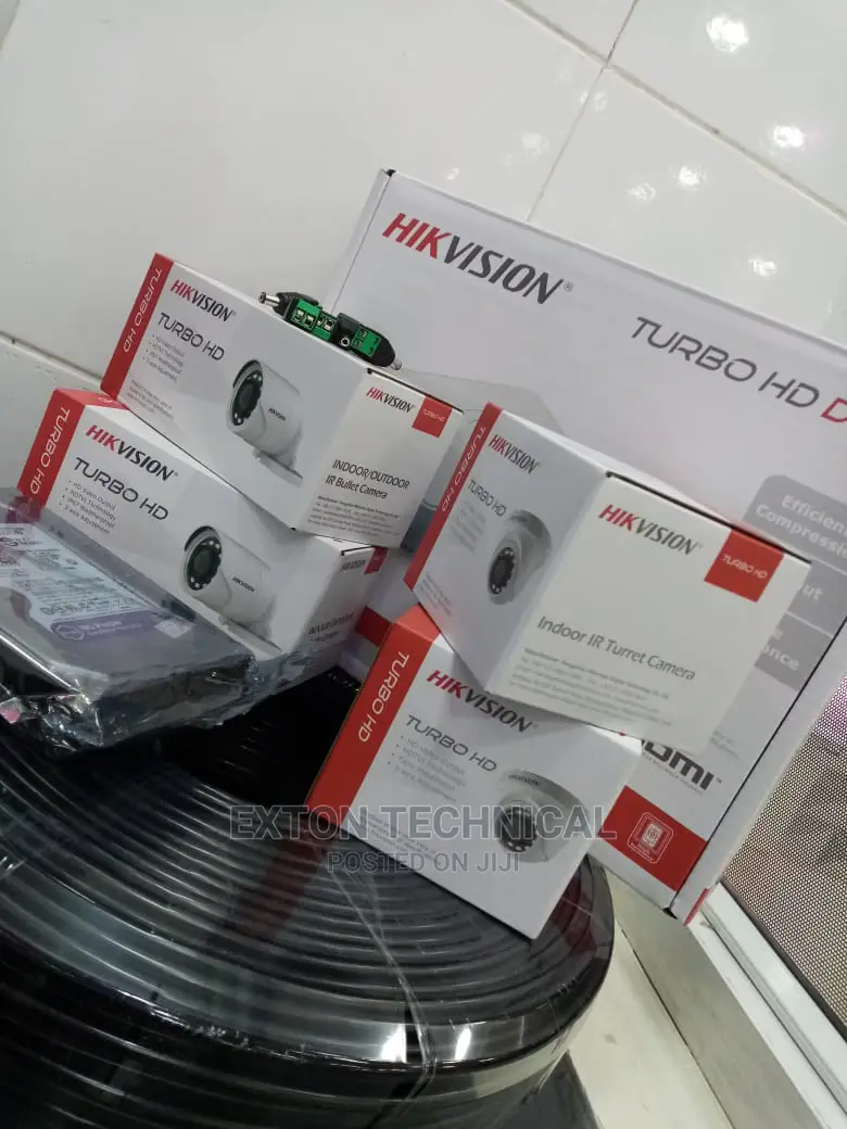 Hikvision Cctv 4channel Complete Kit