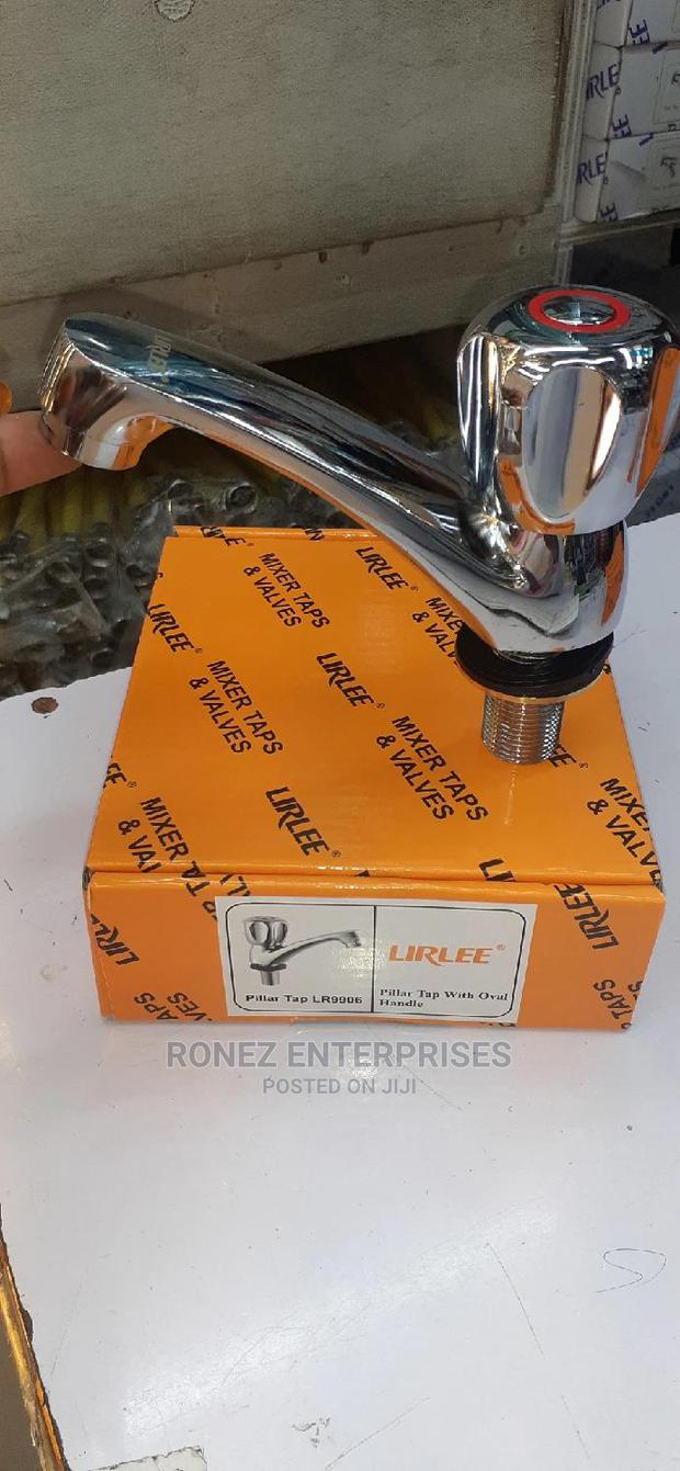 Pillar Tap With Oval Handle - main view