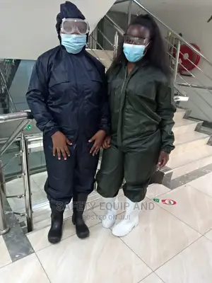 Navy and Jungle Green Chemical Suit