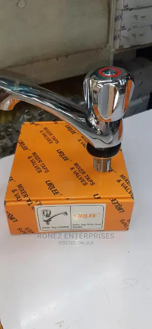 Pillar Tap With Oval Handle
