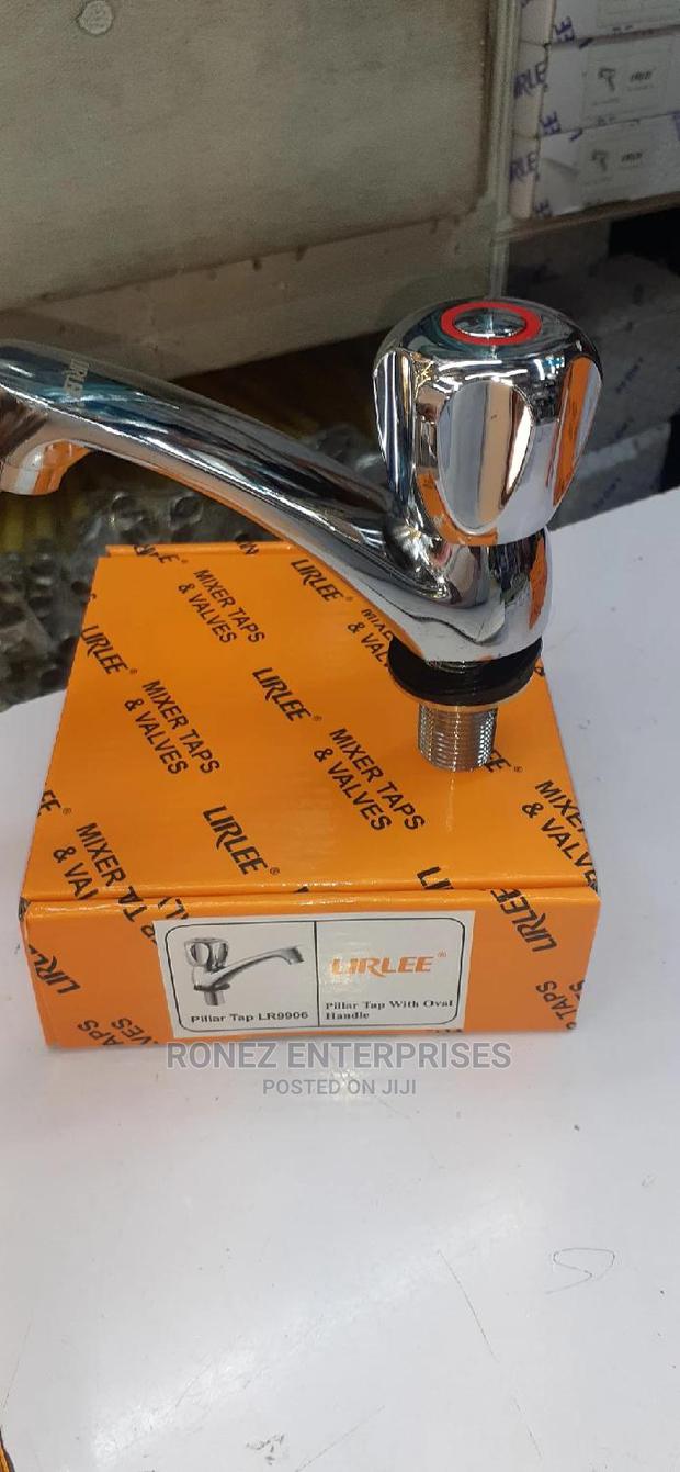 Pillar Tap With Oval Handle - thumbnail 2