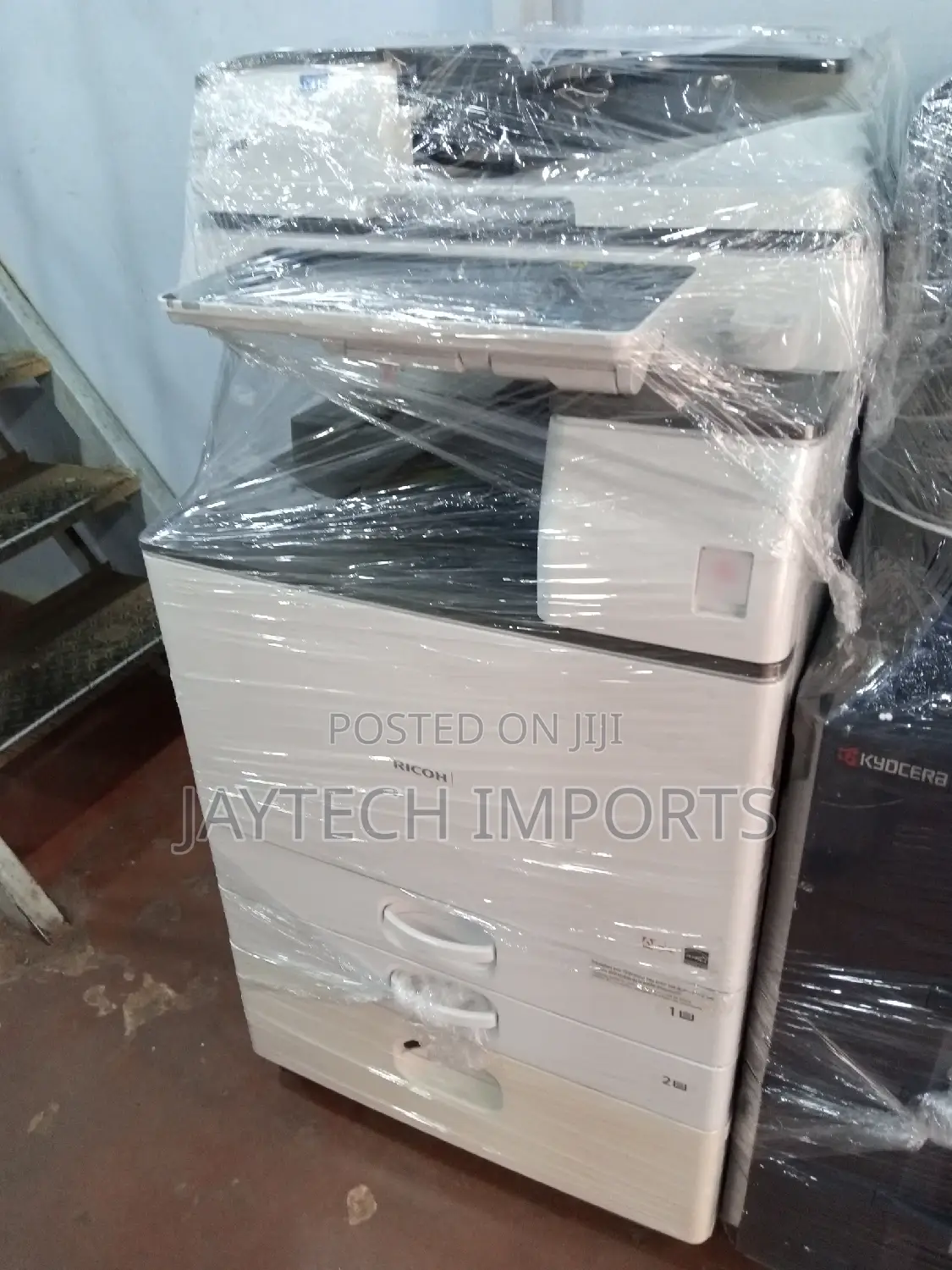Ricoh Aficio Mp C 2554 Black Only Machine