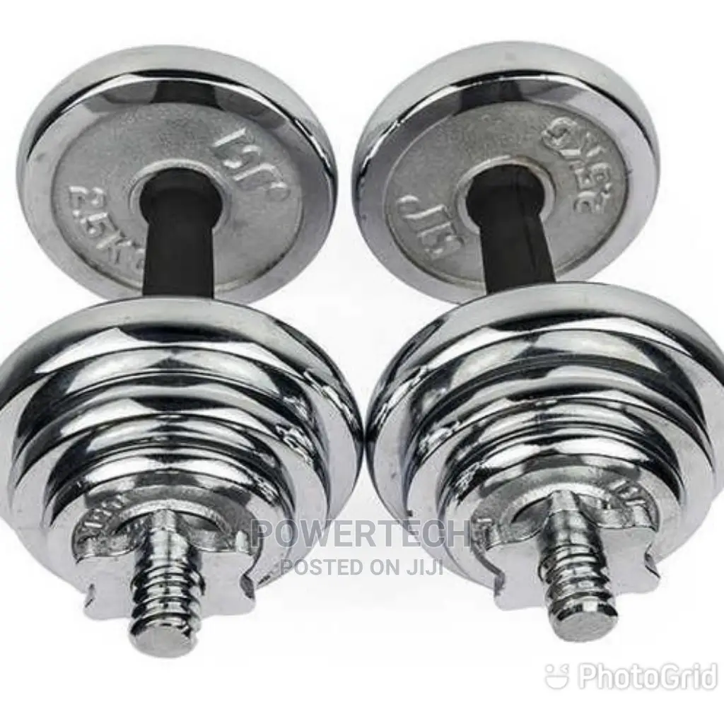 Chrome Dumbbells in Nairobi Central Sports Equipment, Agnes Njora