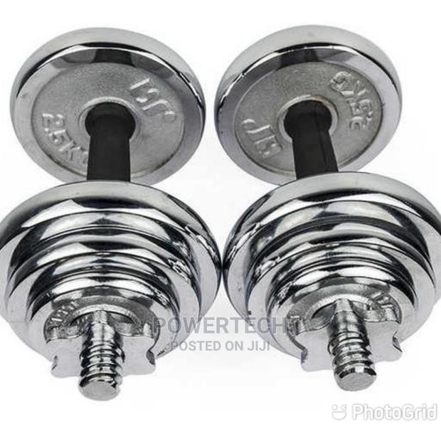 Chrome Dumbbells