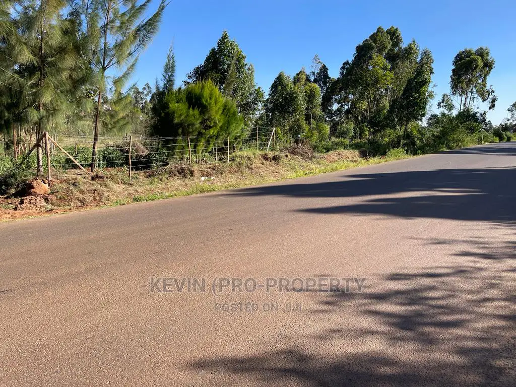 Prime Plot for Sale Touching Tarmac in Kikuyu, Ondiri.