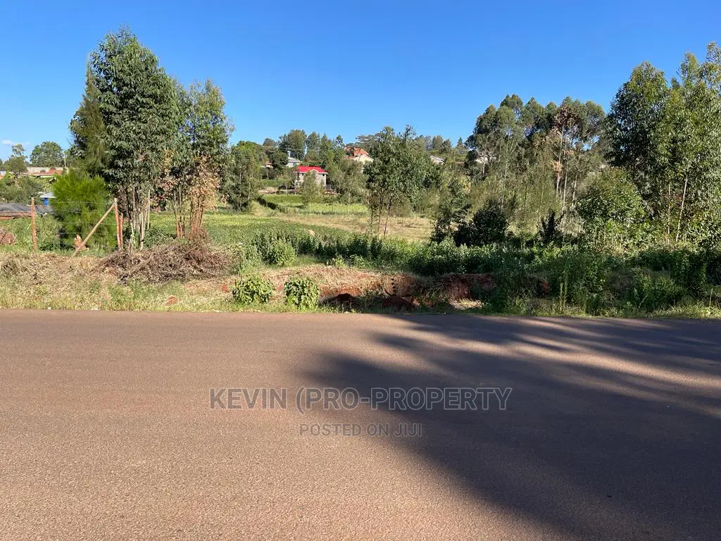 Prime Plot for Sale Touching Tarmac in Kikuyu, Ondiri.