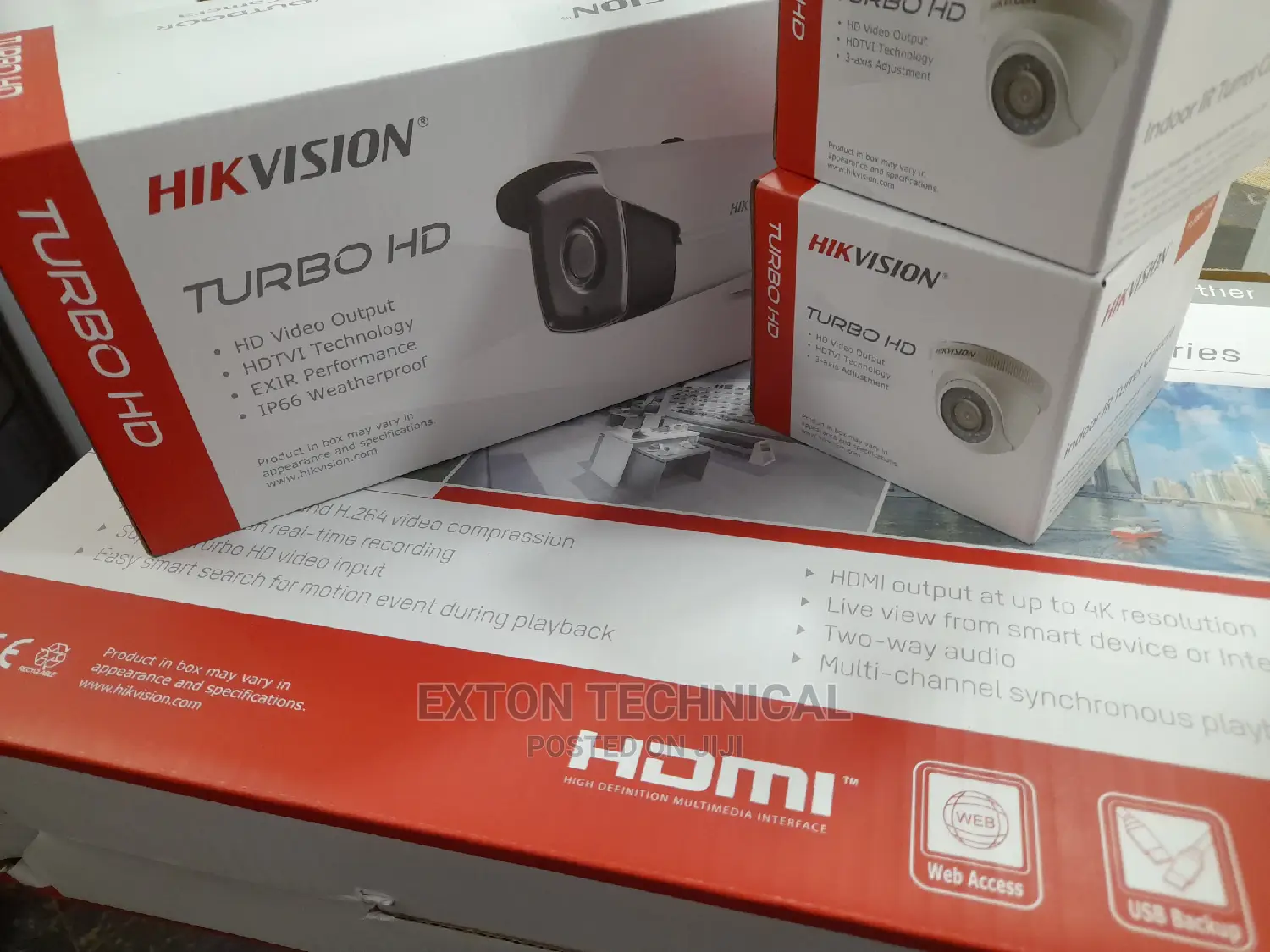 Hikvision Cctv 3camers Kit