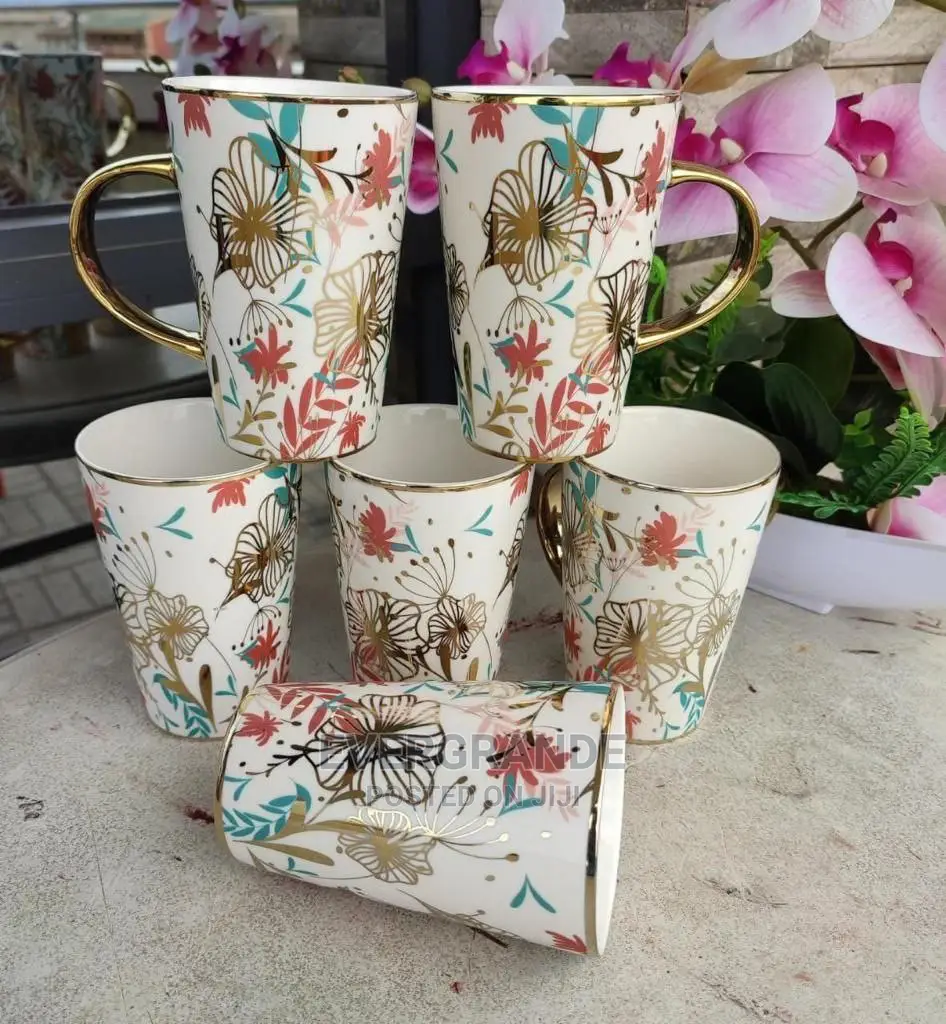 Golden Mugs - 6mugs