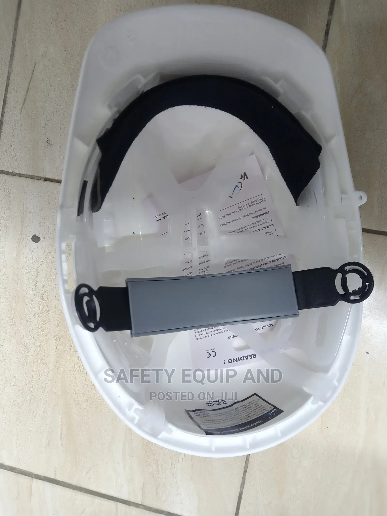 White Vented Vaultex Safety Helmets