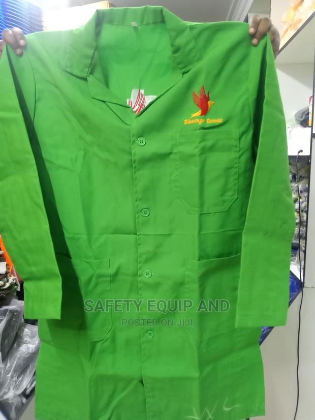 Dust Coats-Green-Buttoned - main view