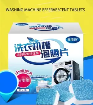 Drum Washing Machine Antibacterial Cleaning Tablets