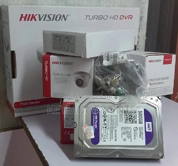 Complete Set Cctv Security Cameras 4 Cameras - main view