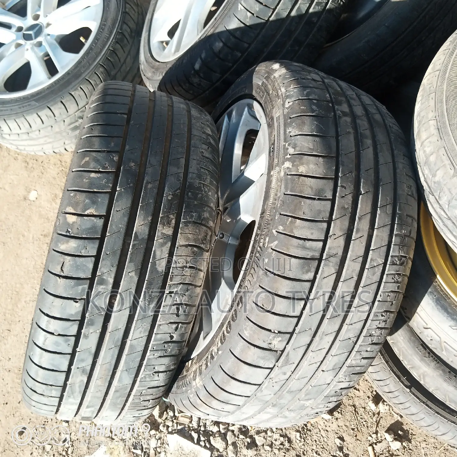 Set of Mercedes Benz Rims Size 17