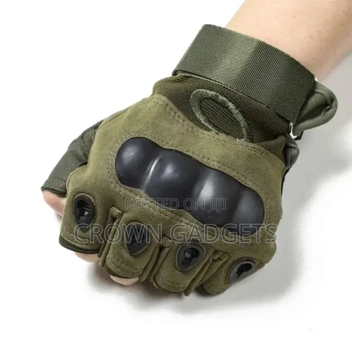 Bike Hard Knuckle Full Finger Gloves