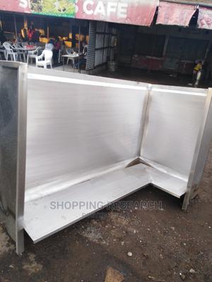 Stainless Steel Urinal Slab L-Shaped