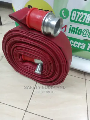 Delivery Hose-Red Canvas