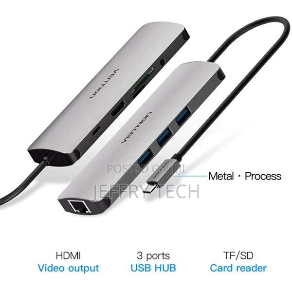 Vention Type C to Multifunctional 9 in 1 Docking Station